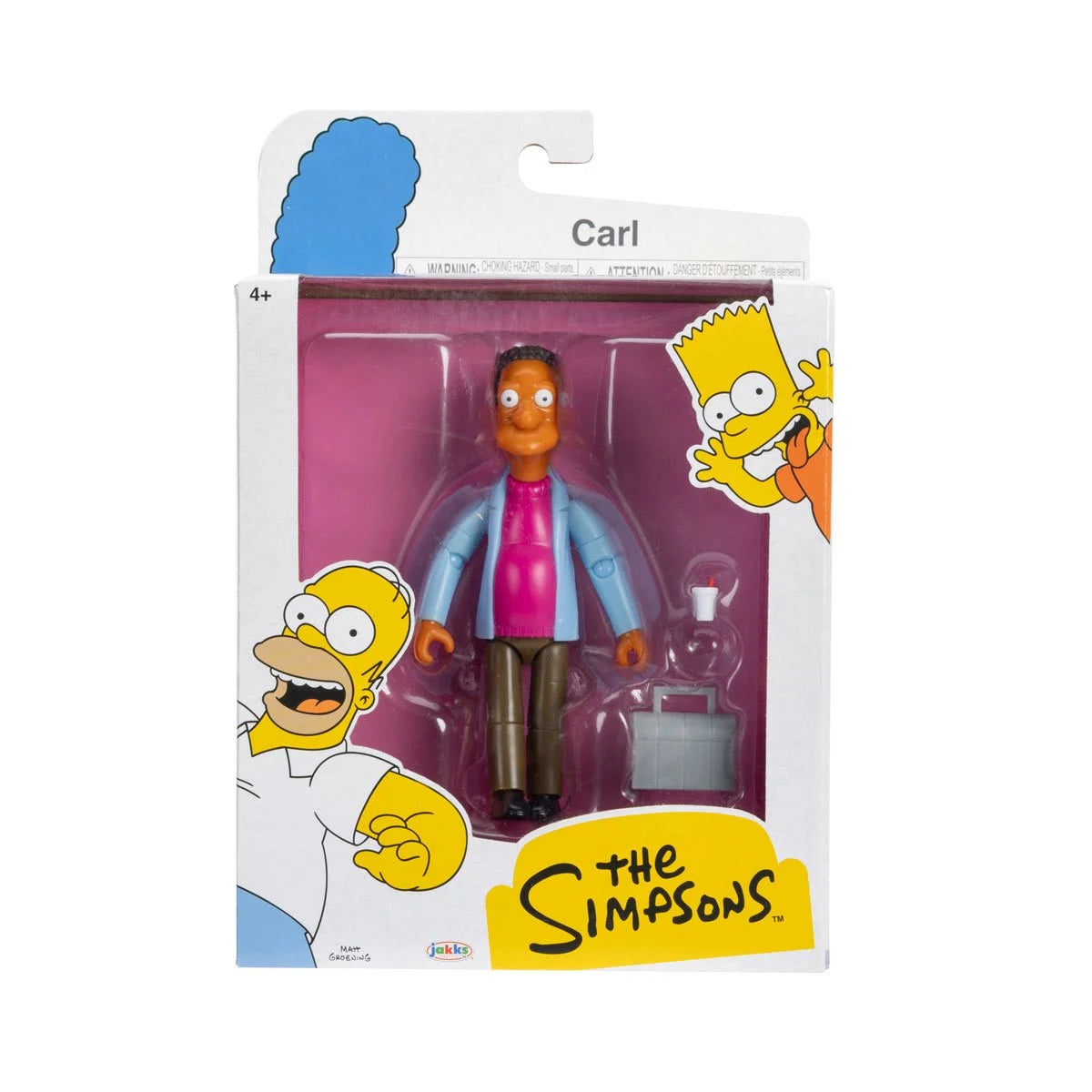 The Simpsons - 5" Action Figure Wave 4 - Jakks Pacific - Complete Set of 4