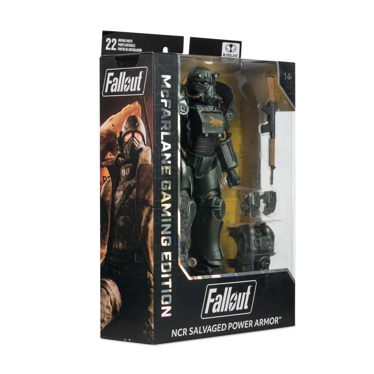 McFarlane Gaming Edition - Fallout NCR Salvaged Power Armor Wave 2 - 7-Inch Scale Action Figure