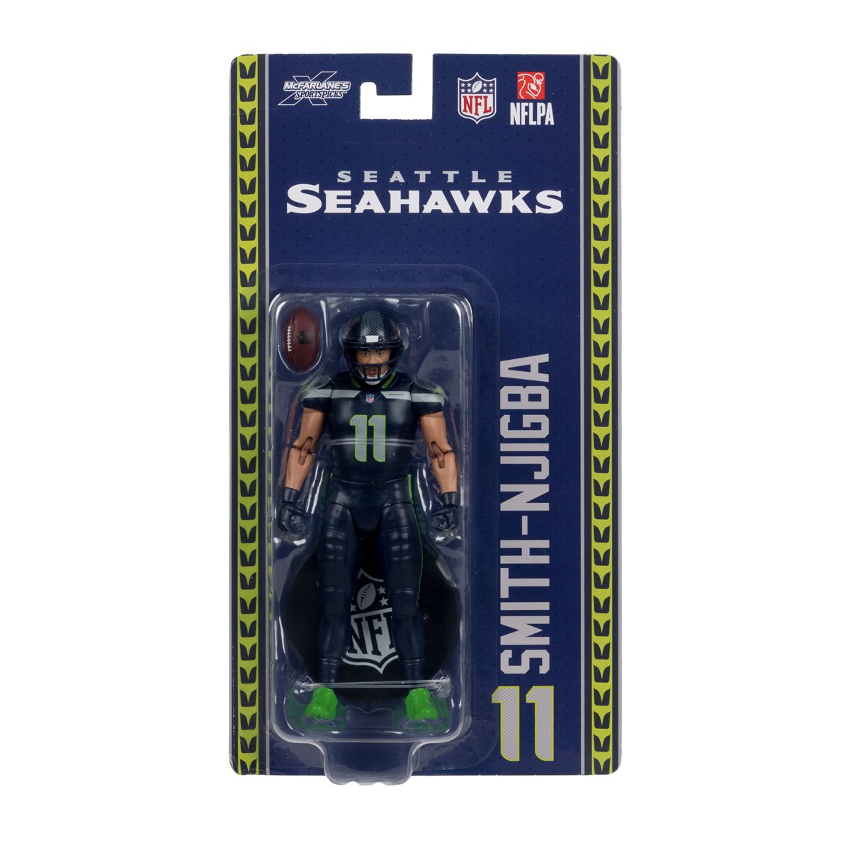 NFL McFarlane's SportsPicks Wave 2 Seattle Seahawks Jaxon Smith-Njigba 6-Inch Action Figure (PRE-ORDER NOVEMBER 2026)