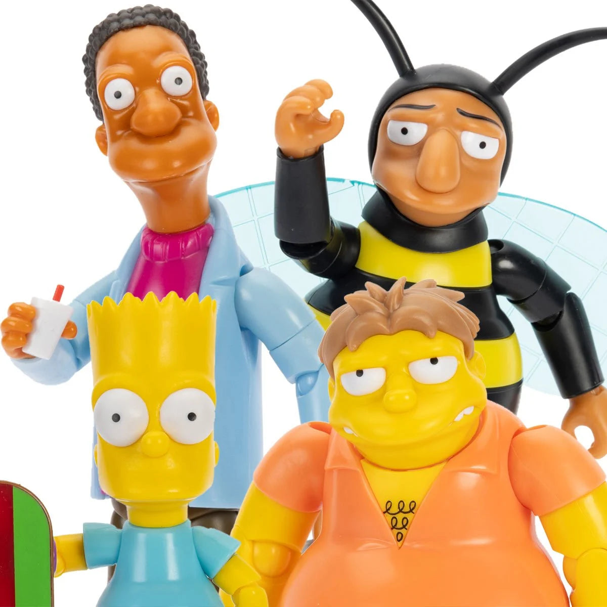 The Simpsons - 5" Action Figure Wave 4 - Jakks Pacific - Complete Set of 4
