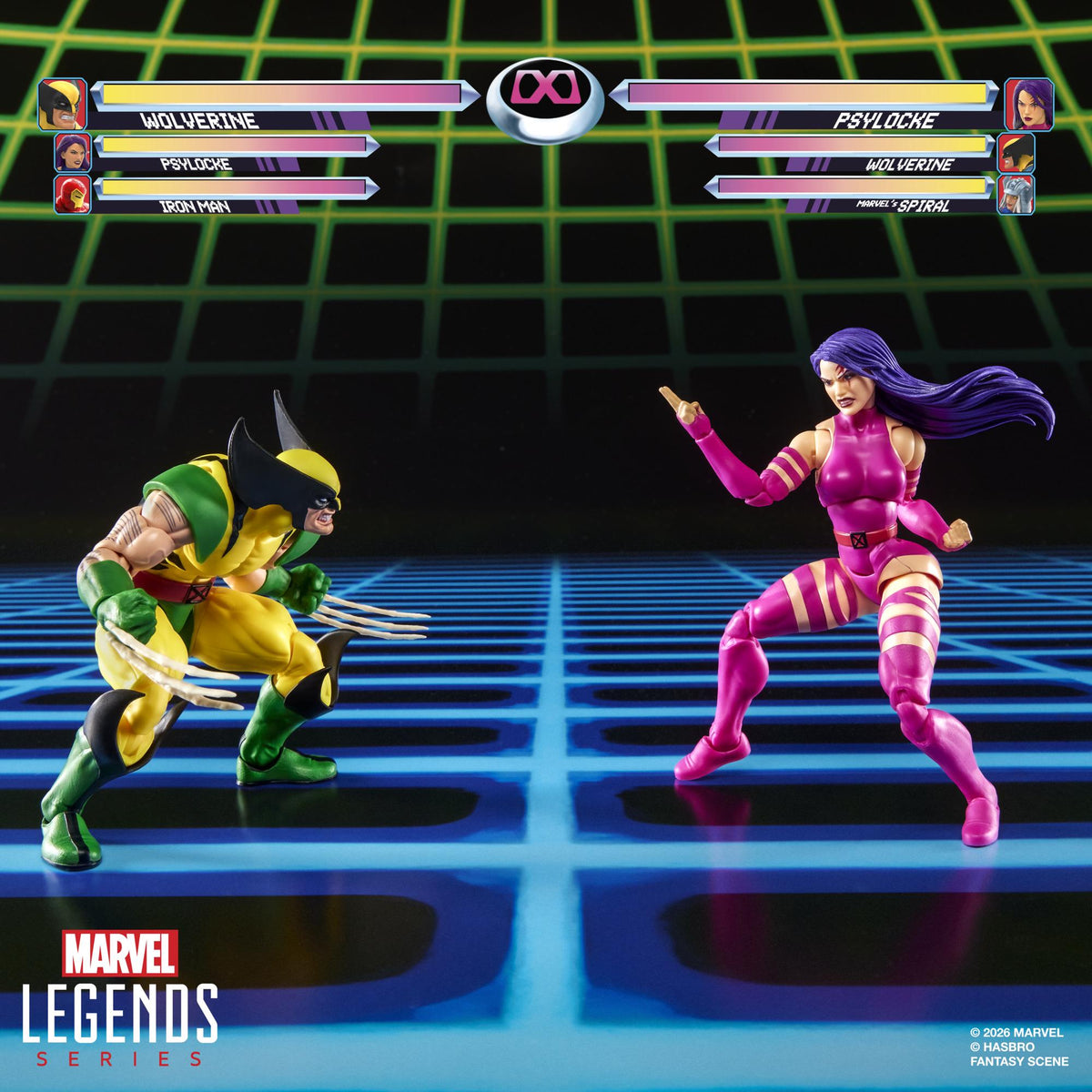 Marvel Legends Series - Marvel Games Wolverine vs. Psylocke 6" Action Figures - (PRE-ORDER JAN 2027)