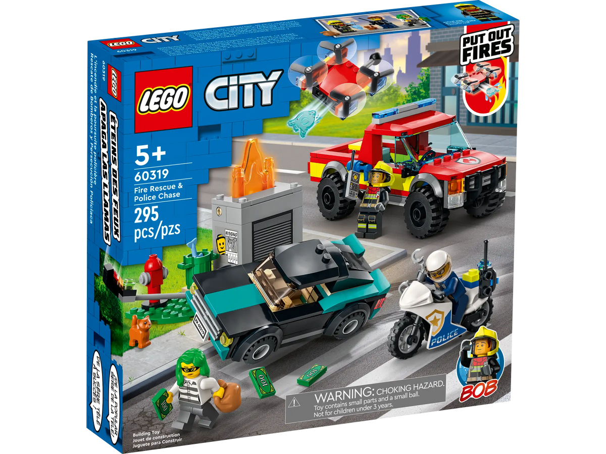 LEGO City - Fire Rescue & Police Chase - #60319 (RETIRED)