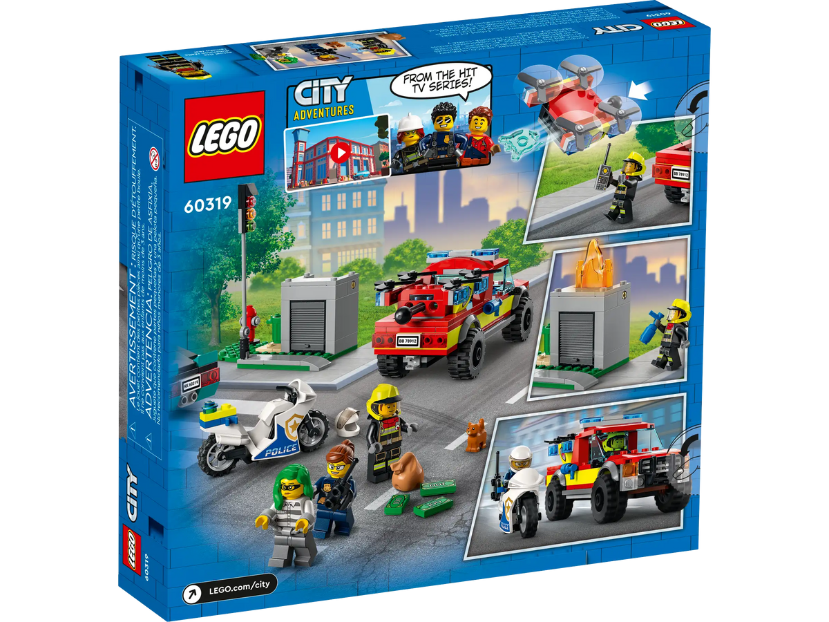 LEGO City - Fire Rescue & Police Chase - #60319 (RETIRED)