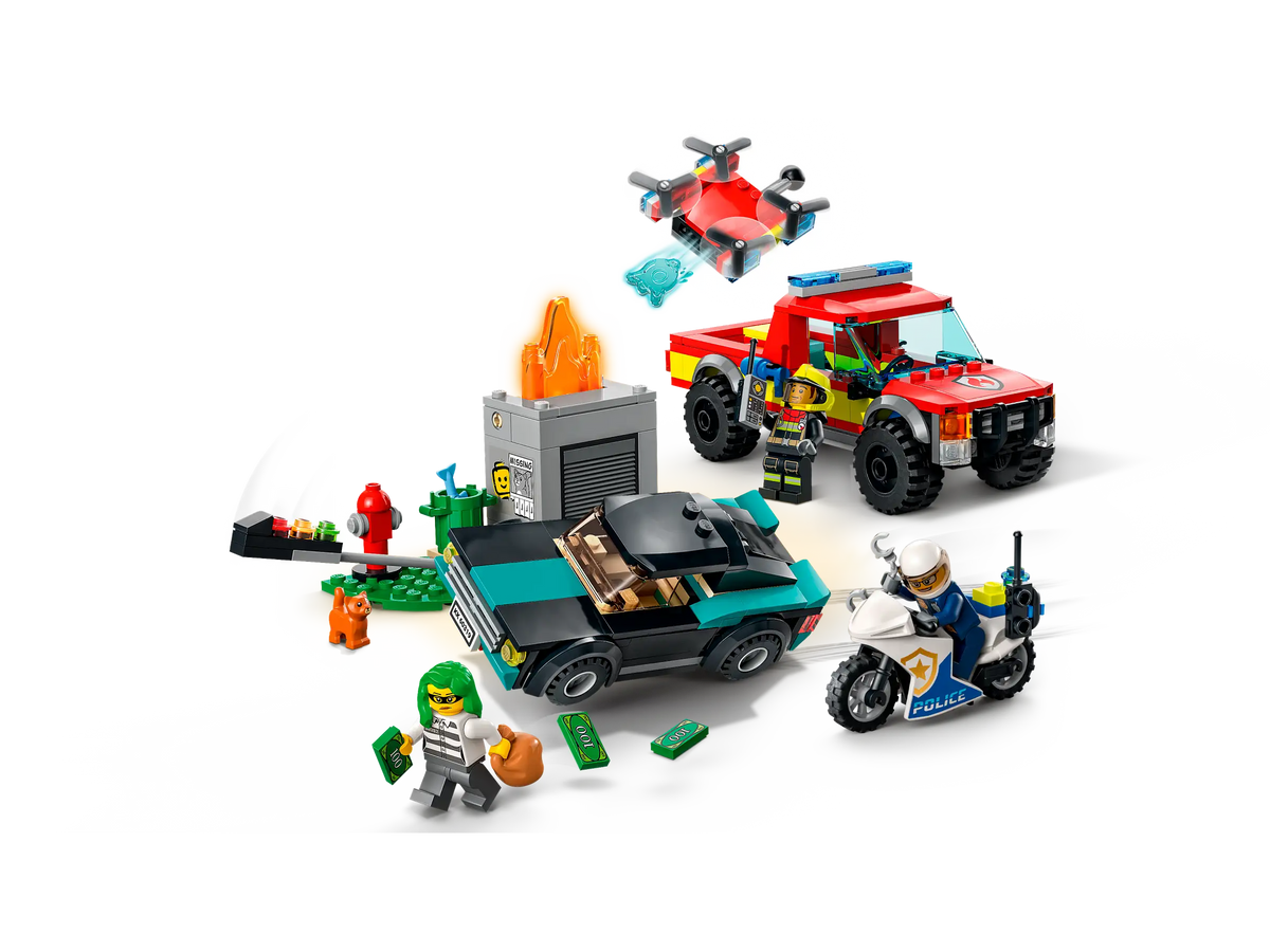 LEGO City - Fire Rescue & Police Chase - #60319 (RETIRED)