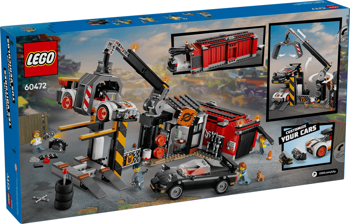 LEGO City - Scrapyard with Cars #60472 (RETIRED)
