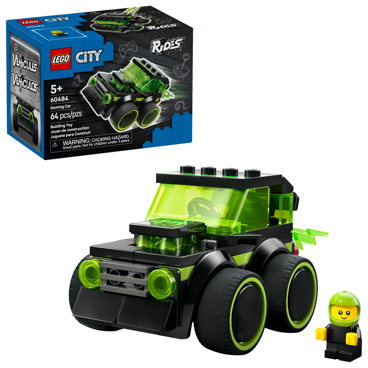 LEGO City -  Rides Gaming Race Car #60484