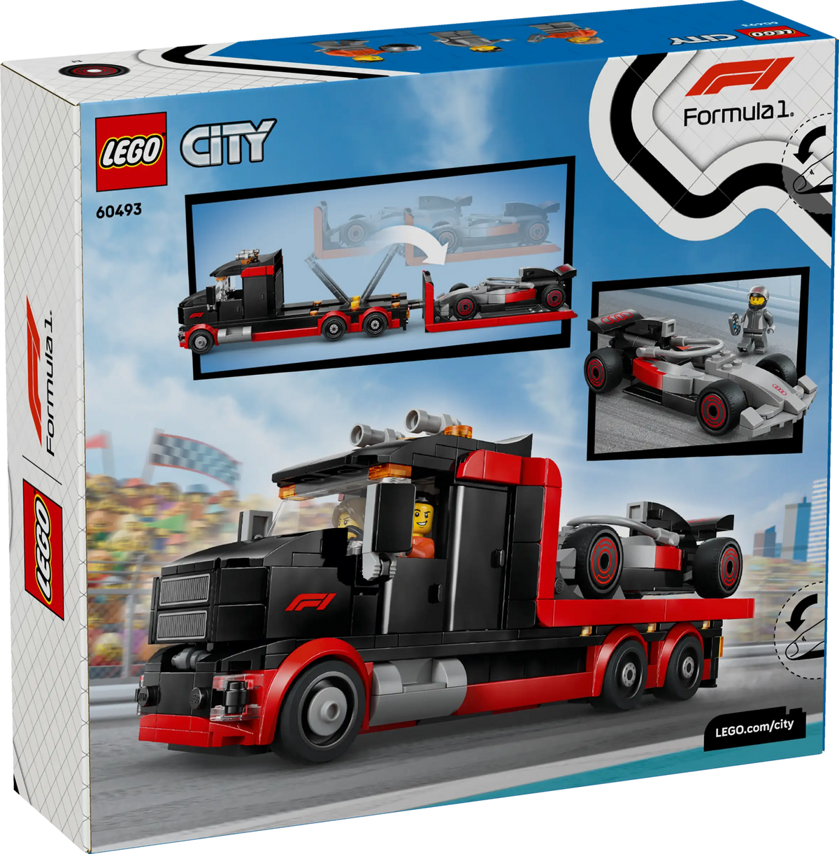 Lego City - F1 City Flatbed Truck #60493