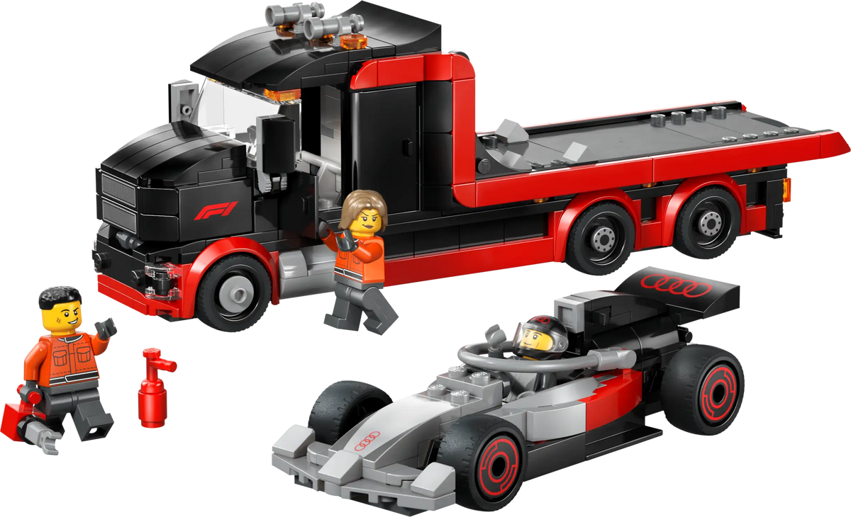 Lego City - F1 City Flatbed Truck #60493