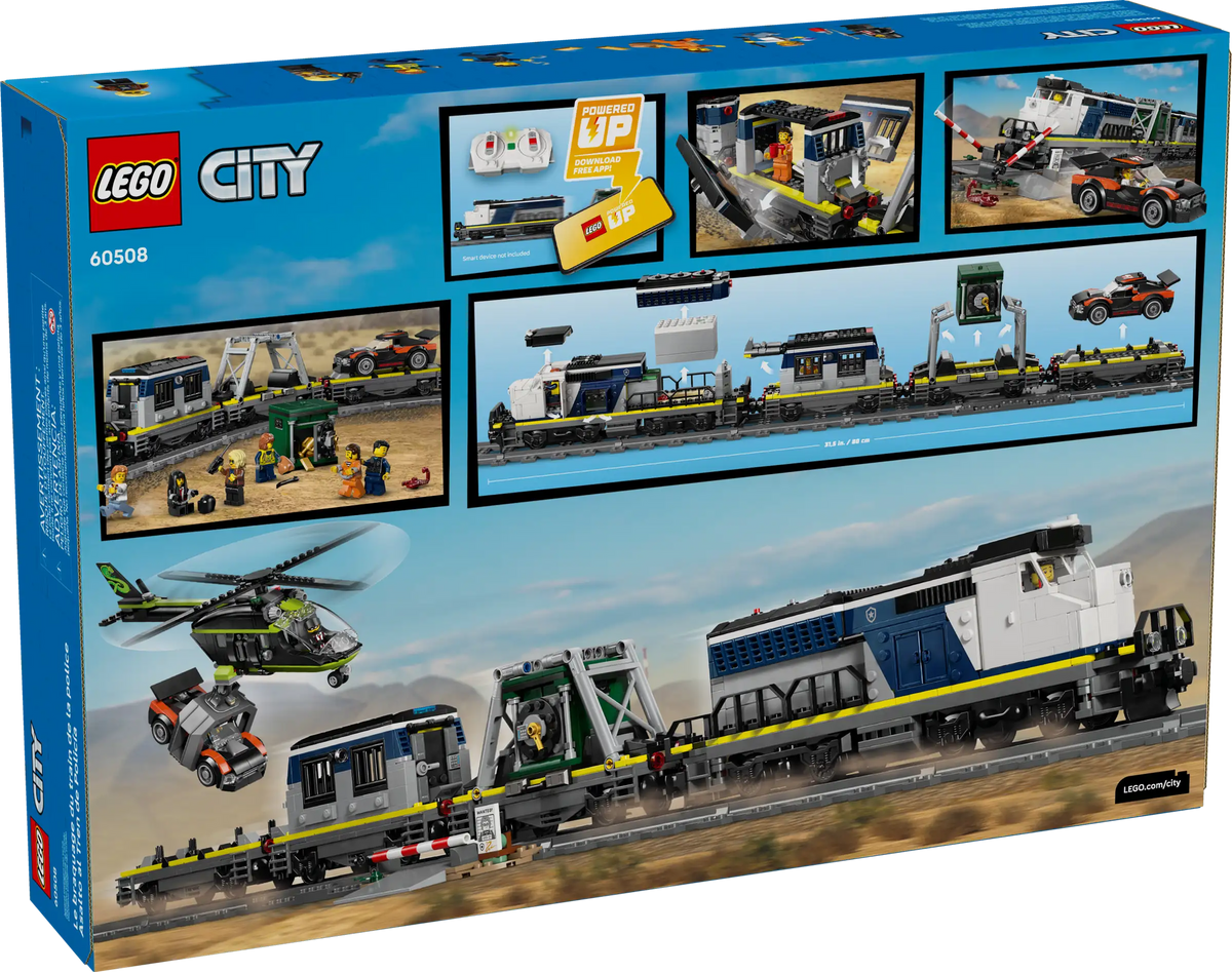 Lego City - Police Train Heist  #60508