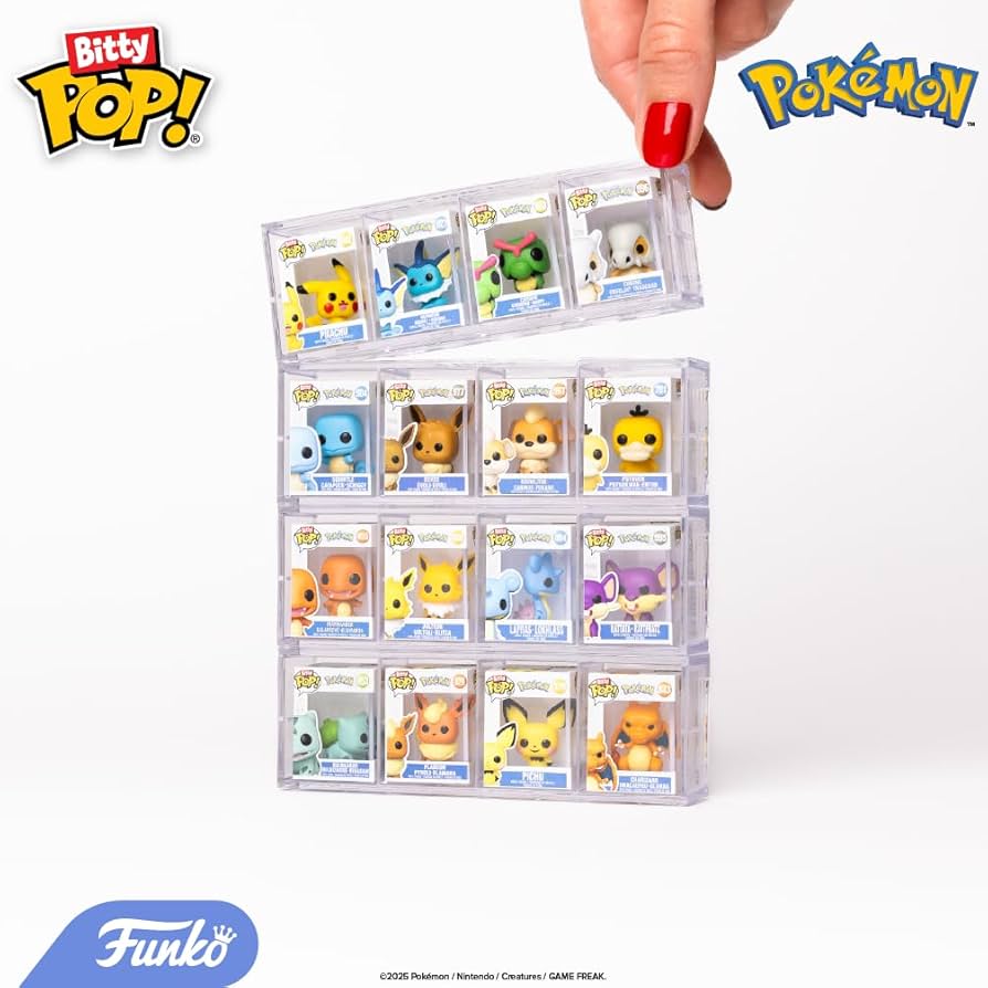 Funko Pokemon - 12 Pack Bitty Pop! Mini-Figures - Includes Charizard and more!