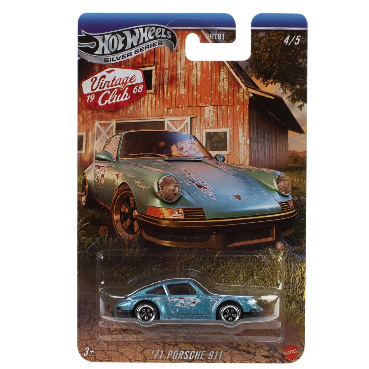 Hot Wheels Vintage Racing - 2026 Mix 1 Barn Finds/Patina Vehicle - Complete Set of 5 (PRE-ORDER JAN 2026)