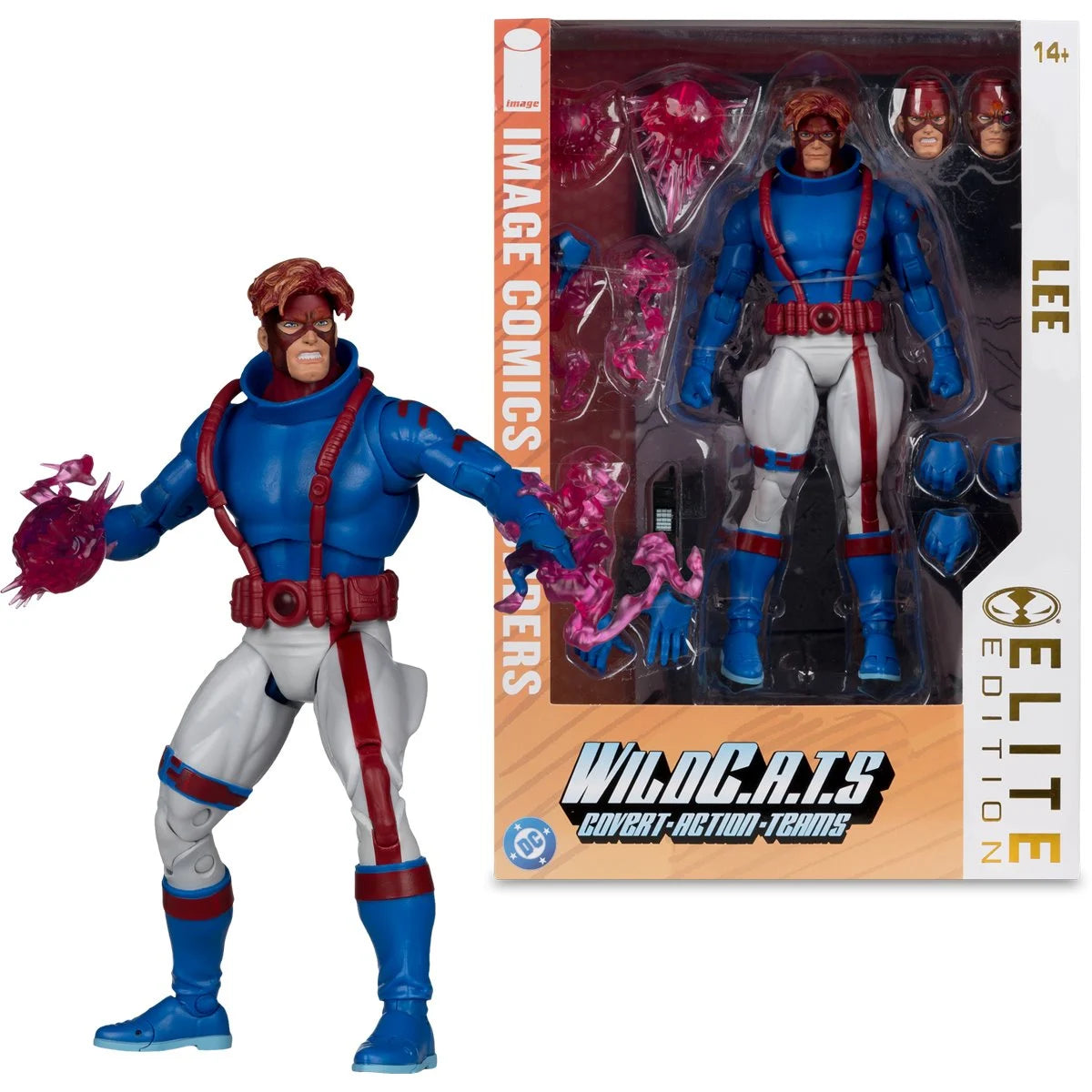 McFarlane Elite Edition - Spartan Wild C.A.T.S Image Comic Founders Series - 7" Deluxe Action Figure