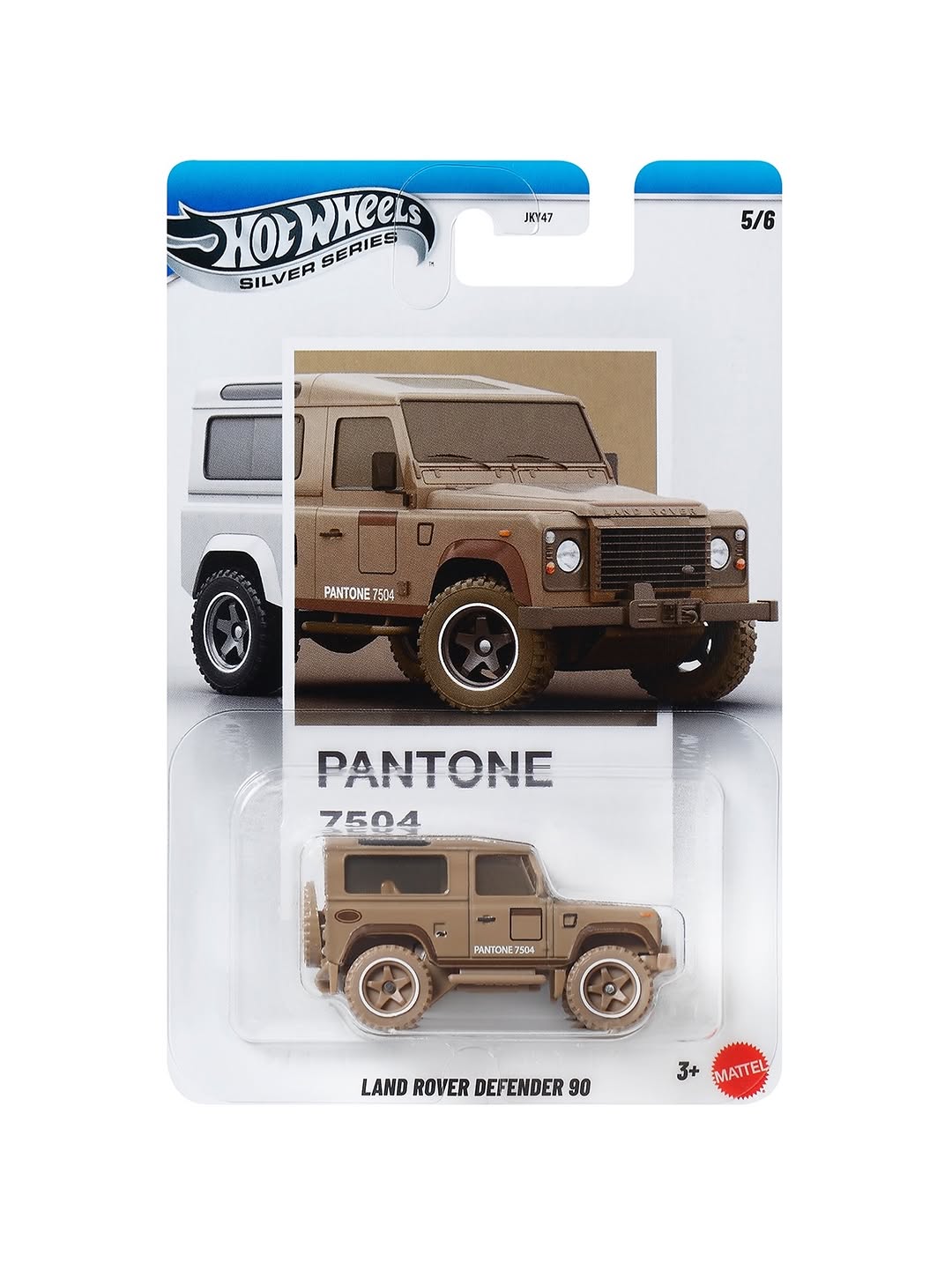 Hot Wheels Silver Series - Pantone Mix 2 - Pantone Land Rover Defender 90