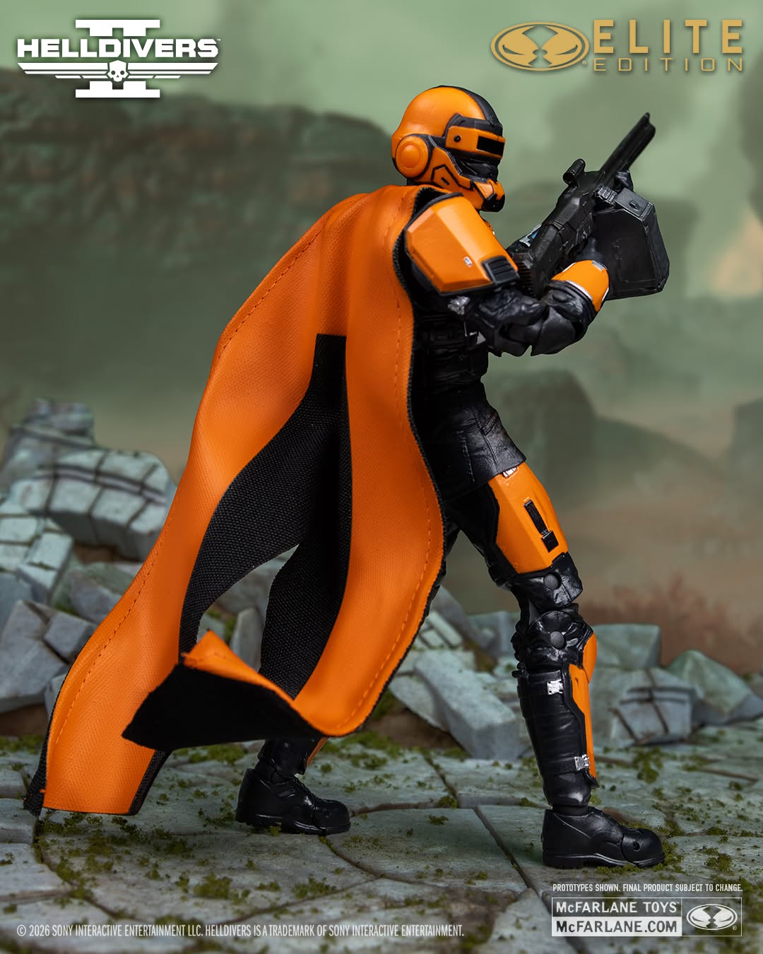 McFarlane Elite Edition - Helldivers CE-35 Trench Engineer - 7" Deluxe Action Figure