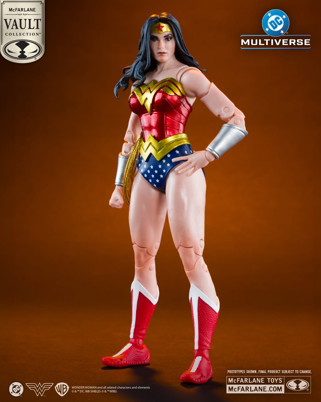 McFarlane Vault Collection Wave 1 - Wonder Woman Classic - 7" Action Figure