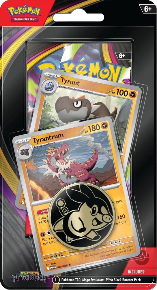 Pokemon Mega Evolution - ME05 Pitch Black - Check Lane Blister Pack (Random)