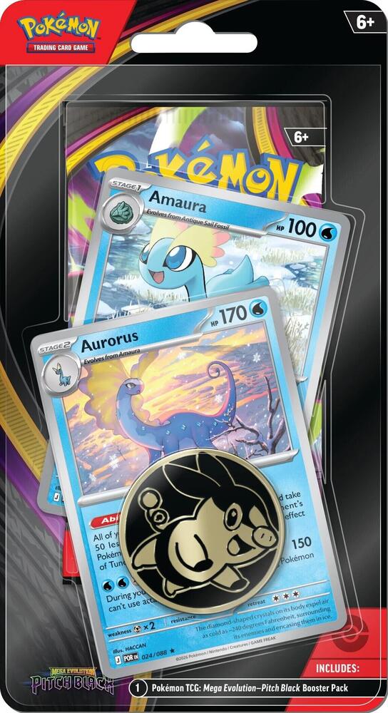 Pokemon Mega Evolution - ME05 Pitch Black - Check Lane Blister Pack (Random)
