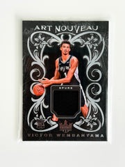 2023-24 Panini - Victor Wembanyama - Court Kings #AN-WEM - Art Nouveau Rookie - Raw Ungraded Card