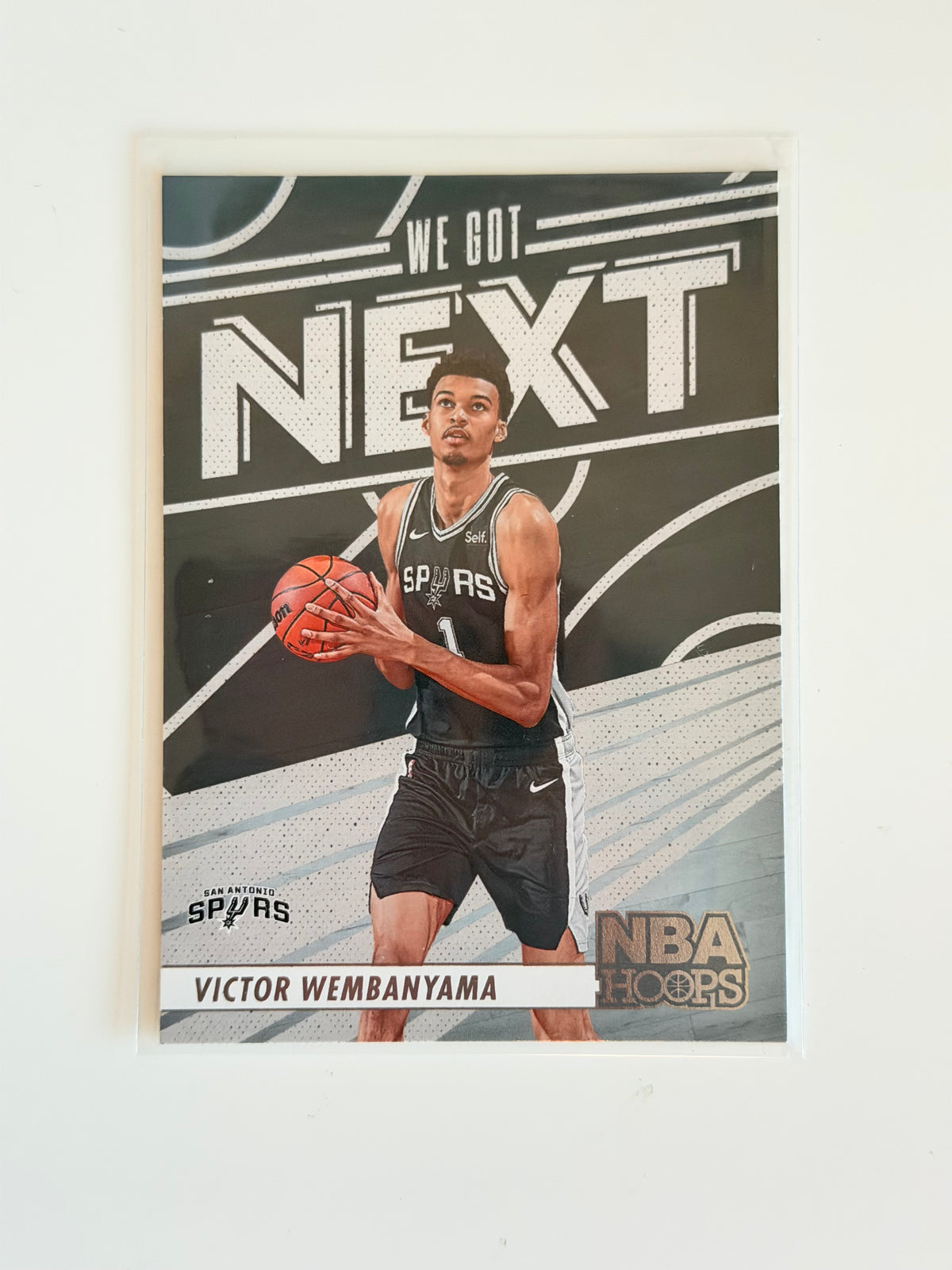 2023 Panini NBA Hoops - Victor Wembanyama - We Got Next Rookie #33 - Raw Ungraded Card