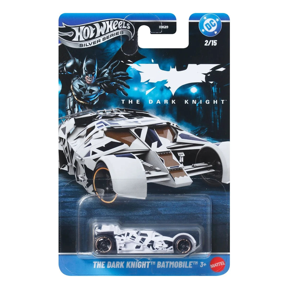 Hot Wheels Silver Series - Batman Themed 2026 Mix 1 - Complete set of 5 Cars (956S)
