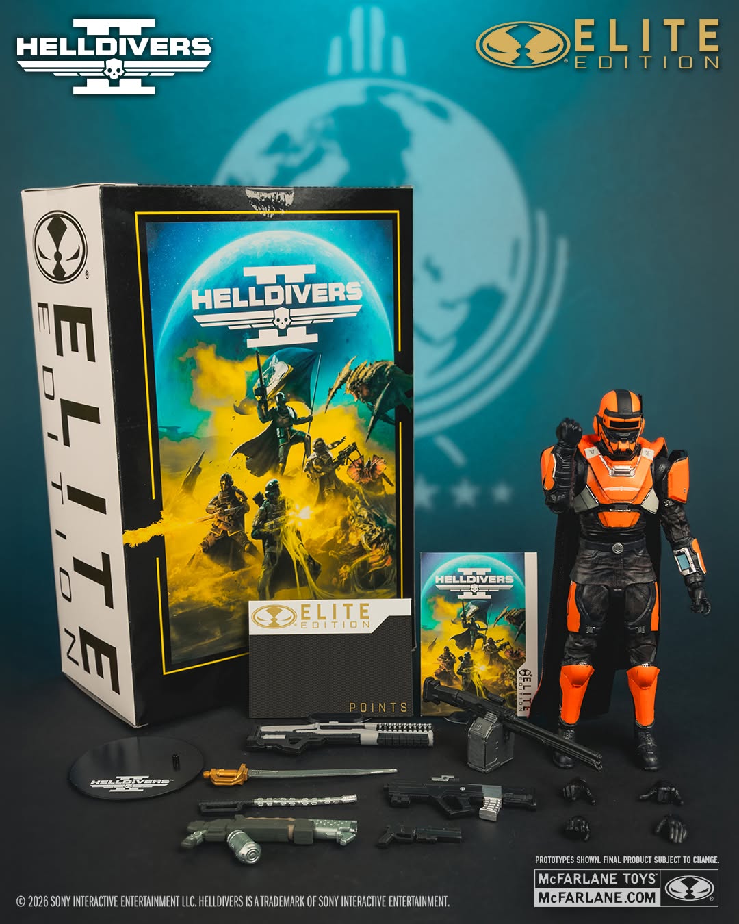 McFarlane Elite Edition - Helldivers CE-35 Trench Engineer - 7" Deluxe Action Figure