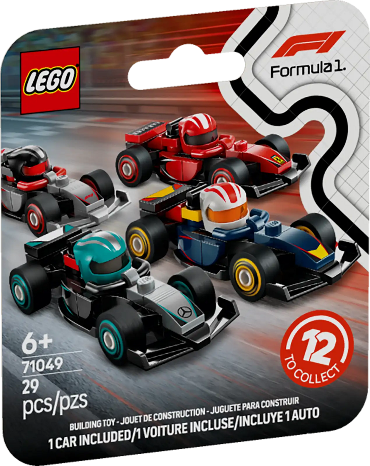 LEGO F1 - Collectible Race Cars - COMPLETE SET OF 12 - #71049