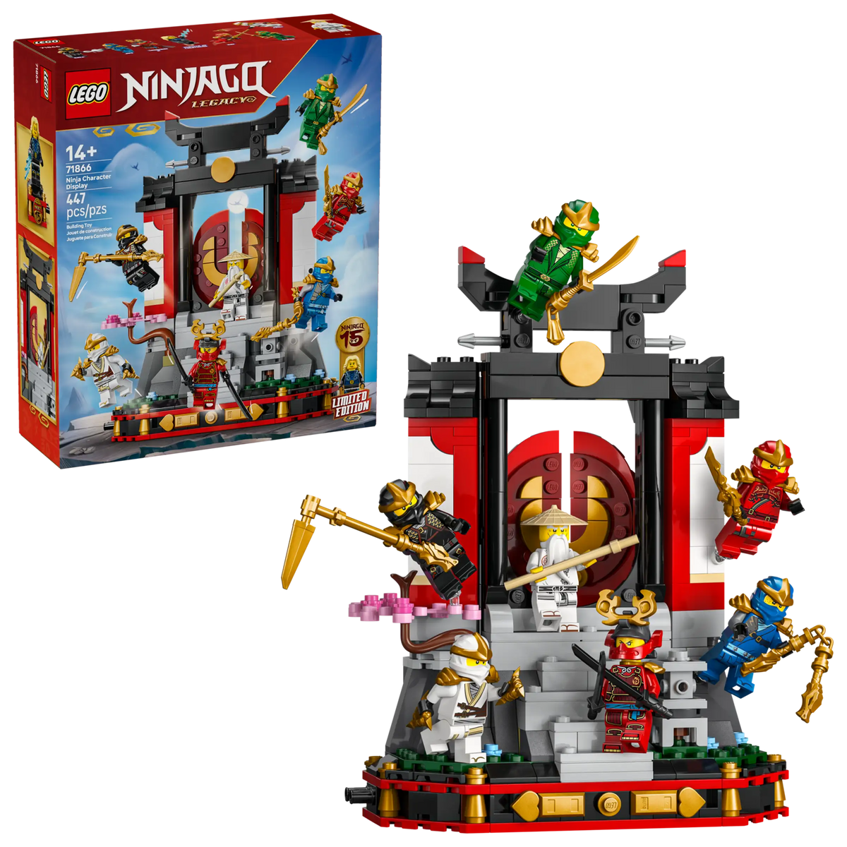 LEGO Ninjago - Ninja Character Display 15th Anniversary #71866