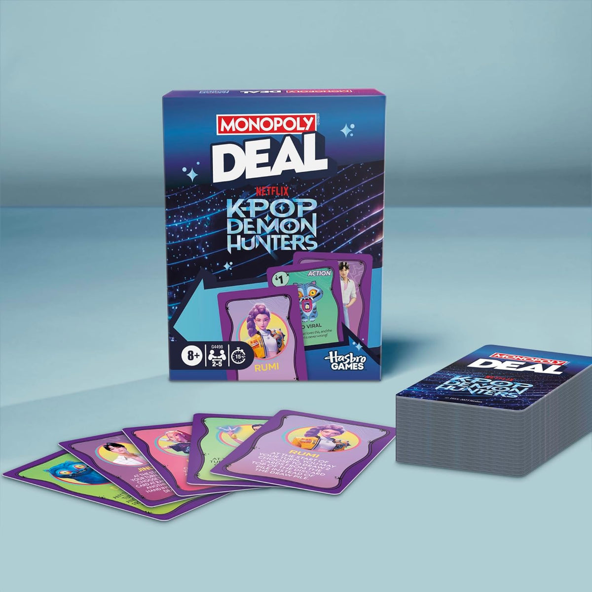 Monopoly Deal: K-Pop Demon Hunters Game