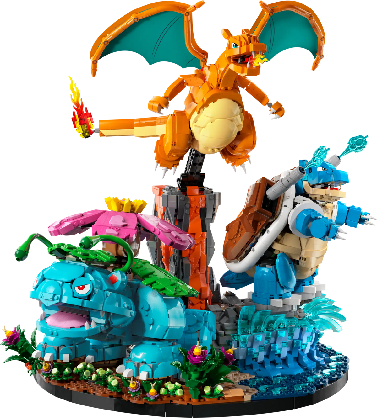 LEGO Pokemon - Venusaur, Charizard and Blastoise #72153