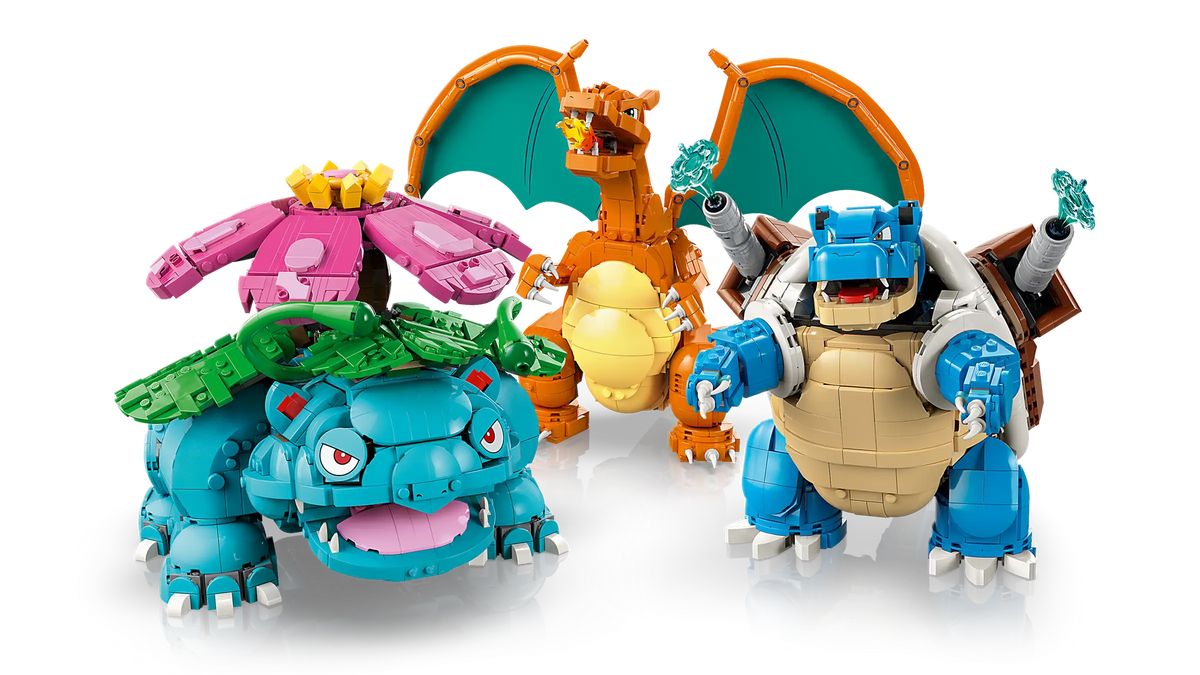 LEGO Pokemon - Venusaur, Charizard and Blastoise #72153