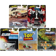 Hot Wheels - Pop Culture 2026 Mix 4 (956R) - Complete Set of 5 - Toy Story, Forza & More
