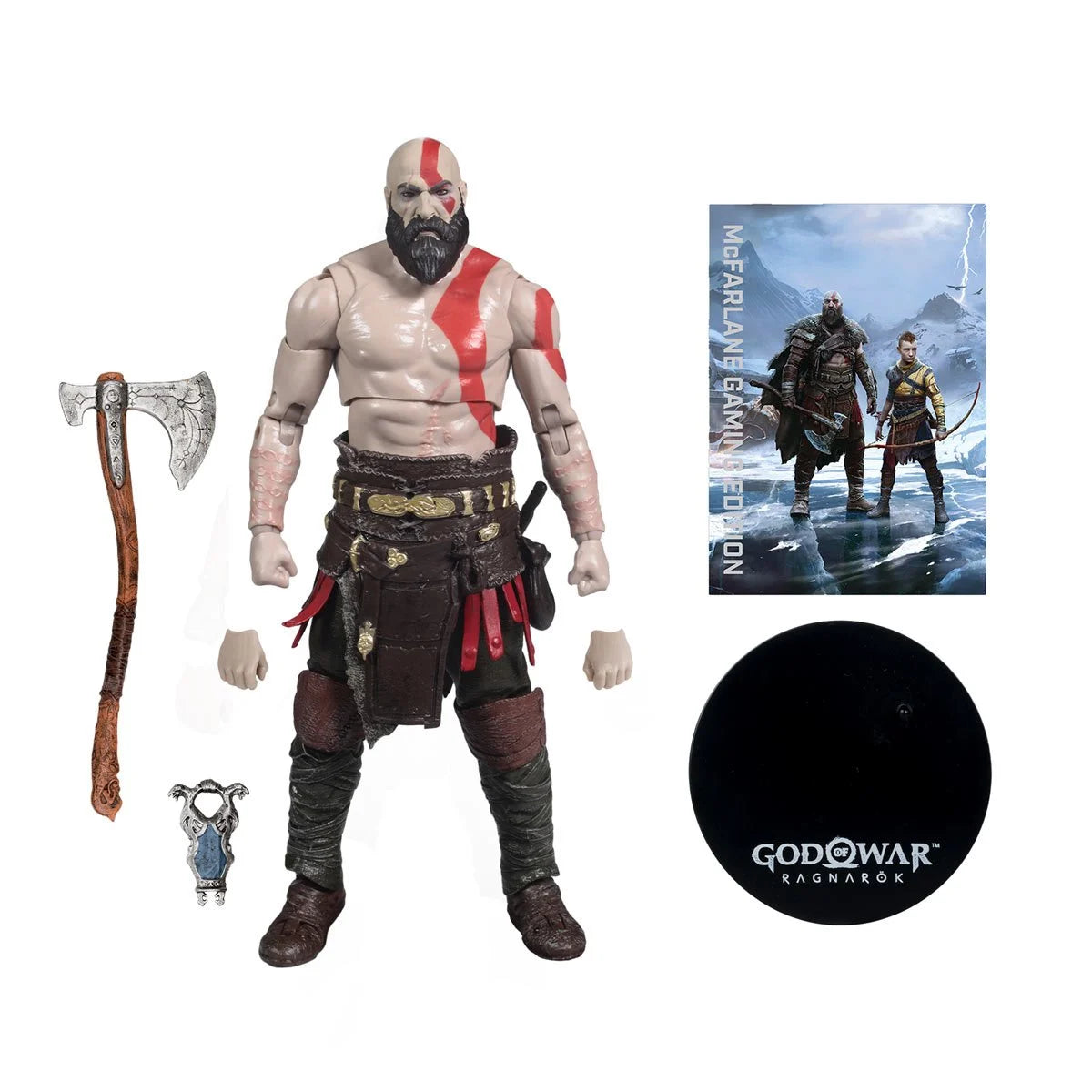 McFarlane Gaming Edition - God of War: Ragnarök - Kratos - 7-Inch Action Figure