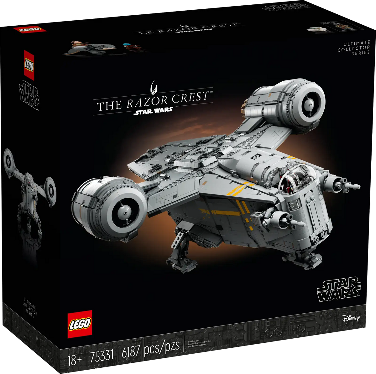 LEGO Star Wars Mandalorian - The Razor Crest Ultimate Collectors Edition - #75331 (RETIRED)