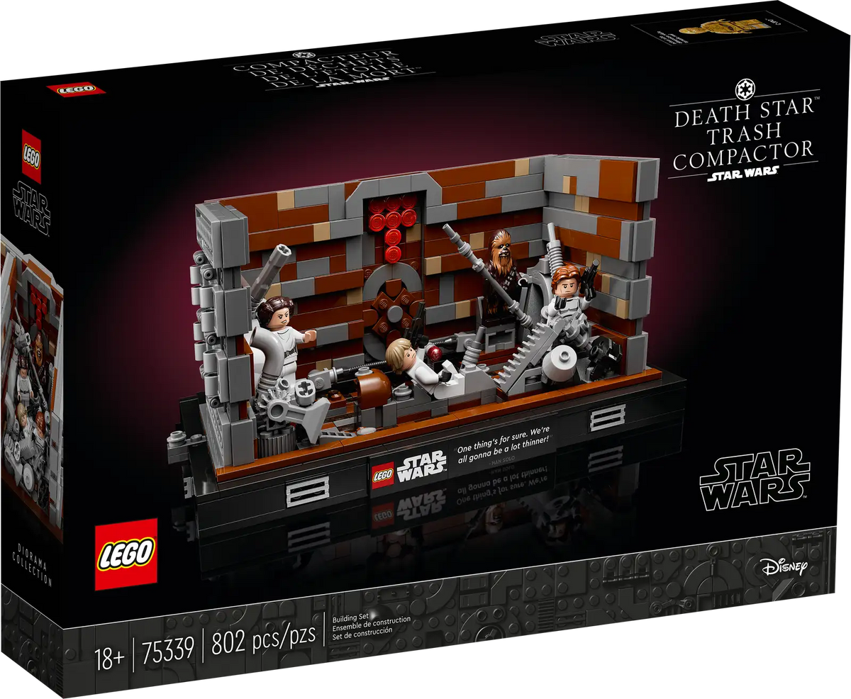 LEGO Star Wars - Death Star Trash Compactor Diorama - #75339 (RETIRED)