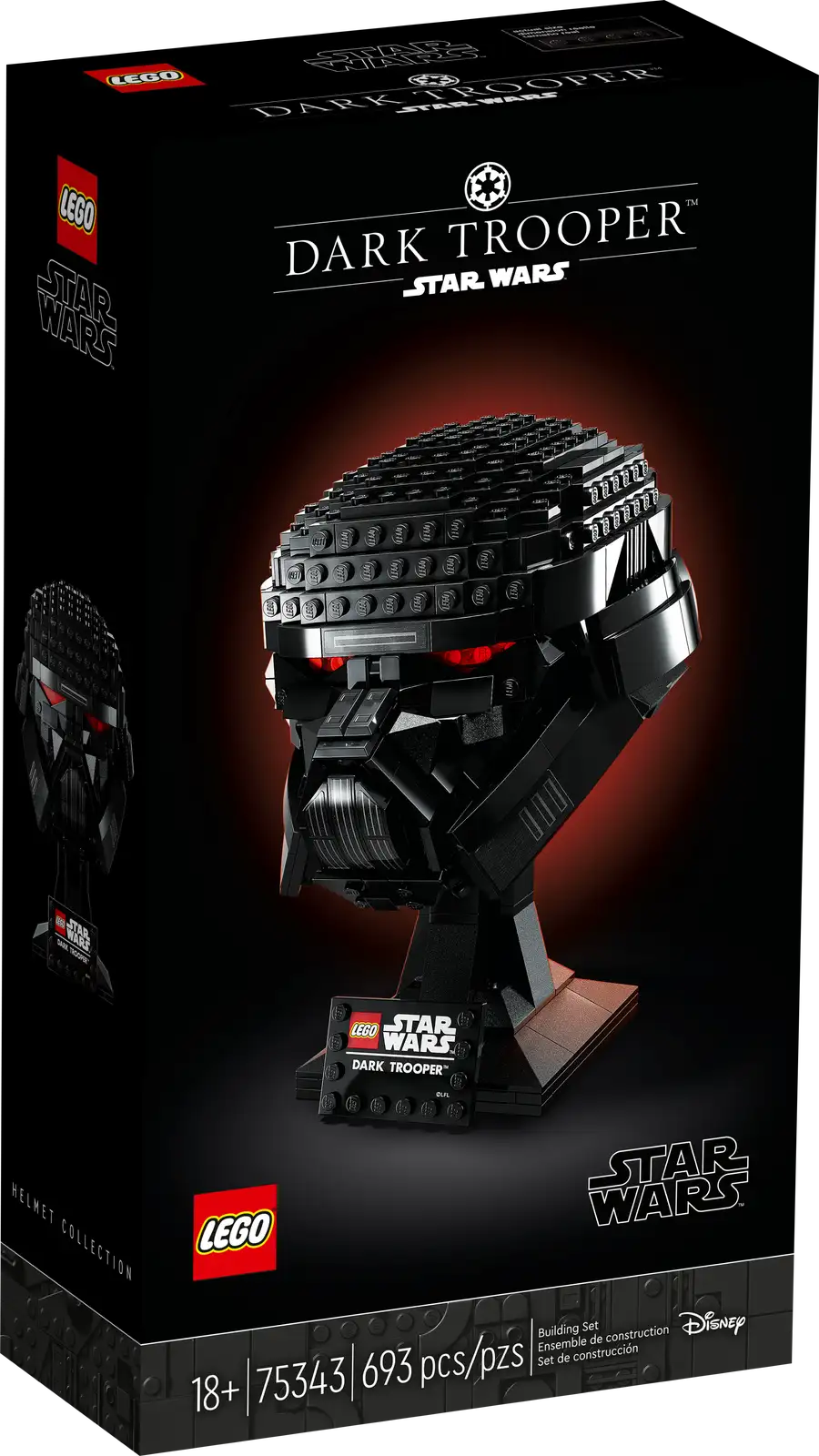 LEGO Star Wars - Dark Trooper Helmet - #75343 (RETIRED)