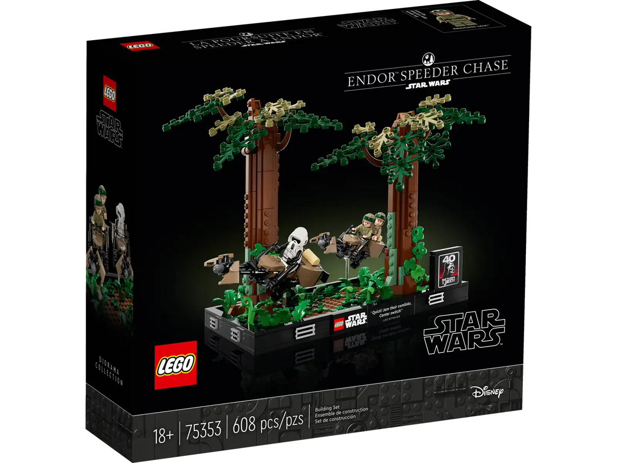 LEGO Star Wars - Endor Speeder Chase Diorama - #75353 (RETIRED)