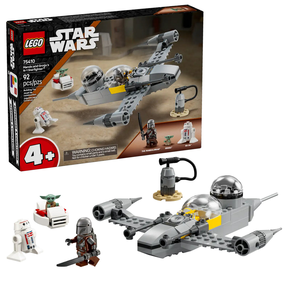 LEGO Star Wars-  Mando and Grogu’s N-1 Starfighter™ - #75410