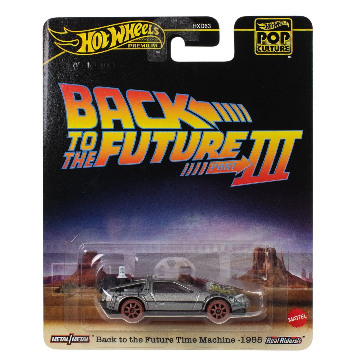 Hot Wheels Premium - Pop Culture 2025 Mix - 5 Car Set (Back to The Future, Mission Impossible, Forza)