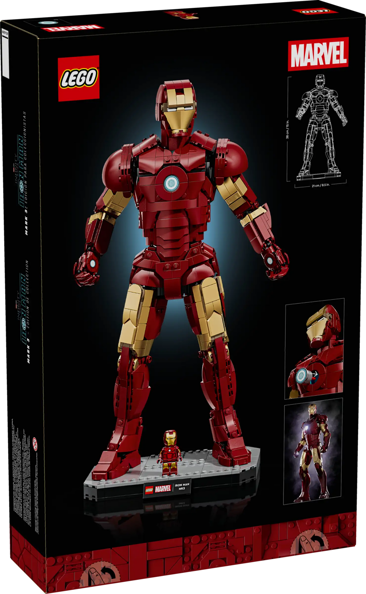 LEGO Marvel - Iron Man Mark 3 Collectors Edition #76344