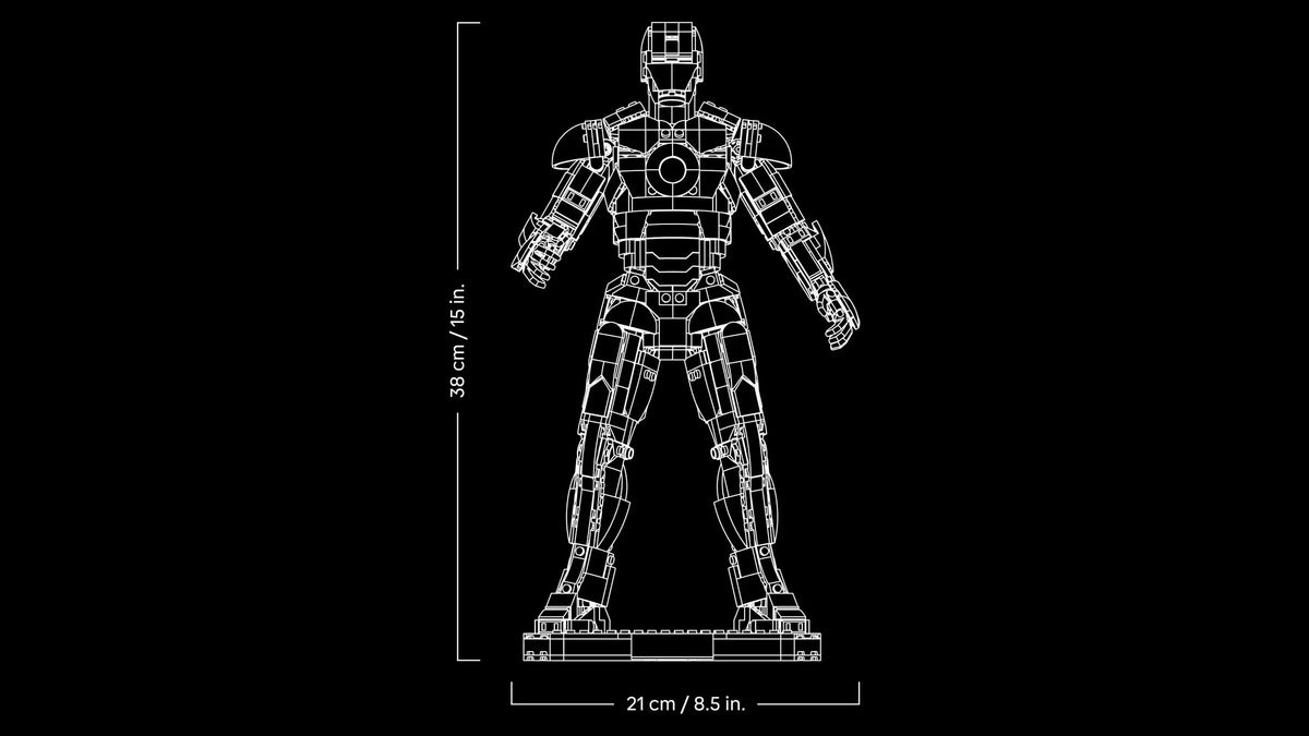 LEGO Marvel - Iron Man Mark 3 Collectors Edition #76344