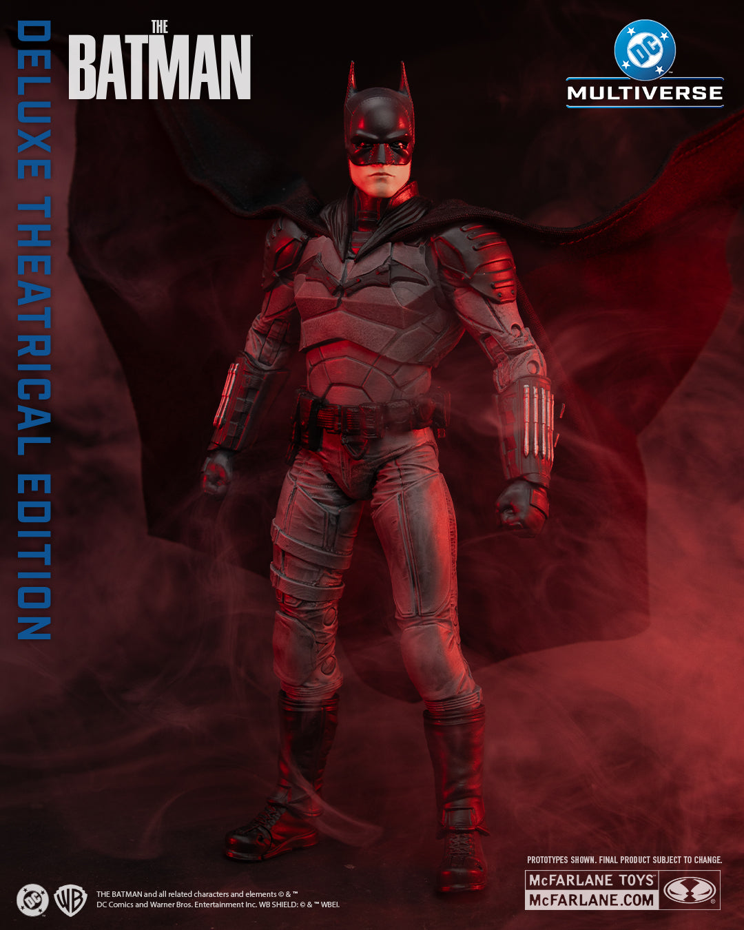 McFarlane DC - The Batman (Deluxe Theatrical Edition) - 2022 Batman - 7-Inch Action Figure
