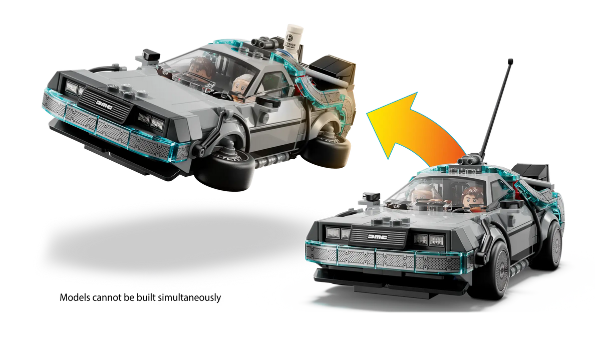 LEGO Speed Champions - Time Machine from Back to the Future - #77256