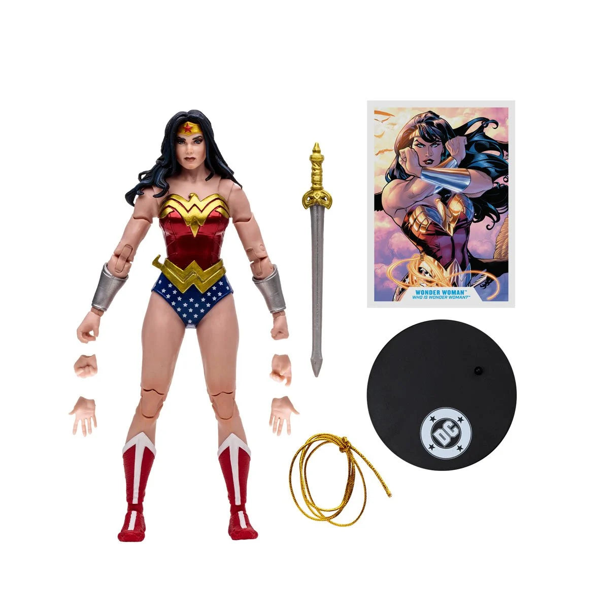 McFarlane Vault Collection Wave 1 - Wonder Woman Classic - 7" Action Figure