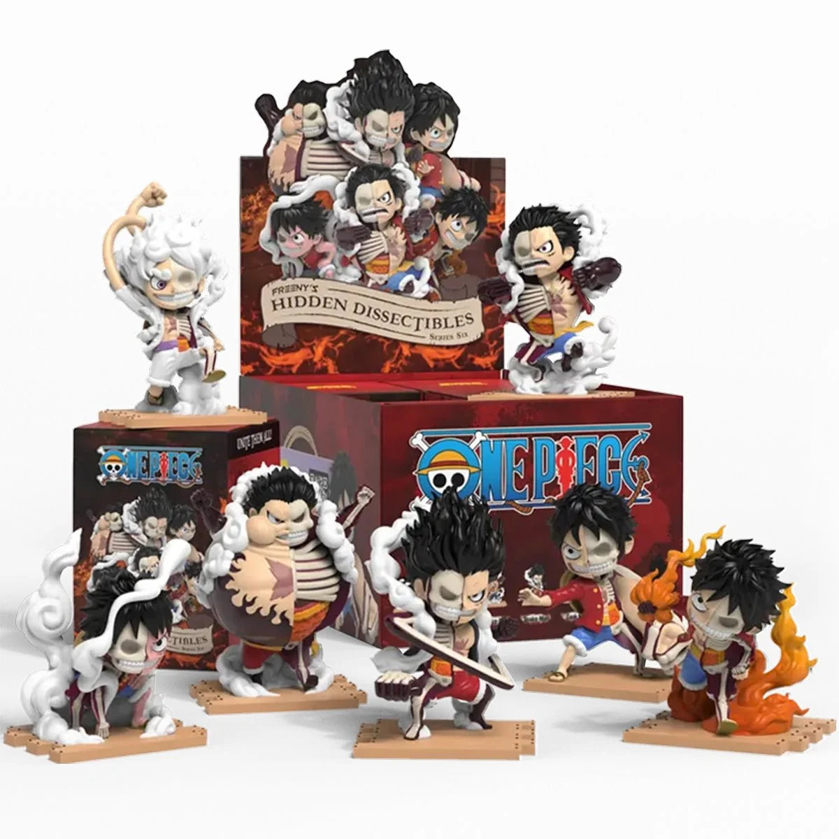 One Piece Series 6 - Luffy Gears Edition - Blind Box - Freeny's Hidden Dissectibles