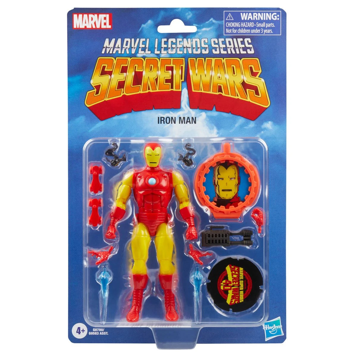 Secret Wars Marvel Legends 4 Pack - Spider-Man, Wolverine, Captain America, Iron Man Action Figures