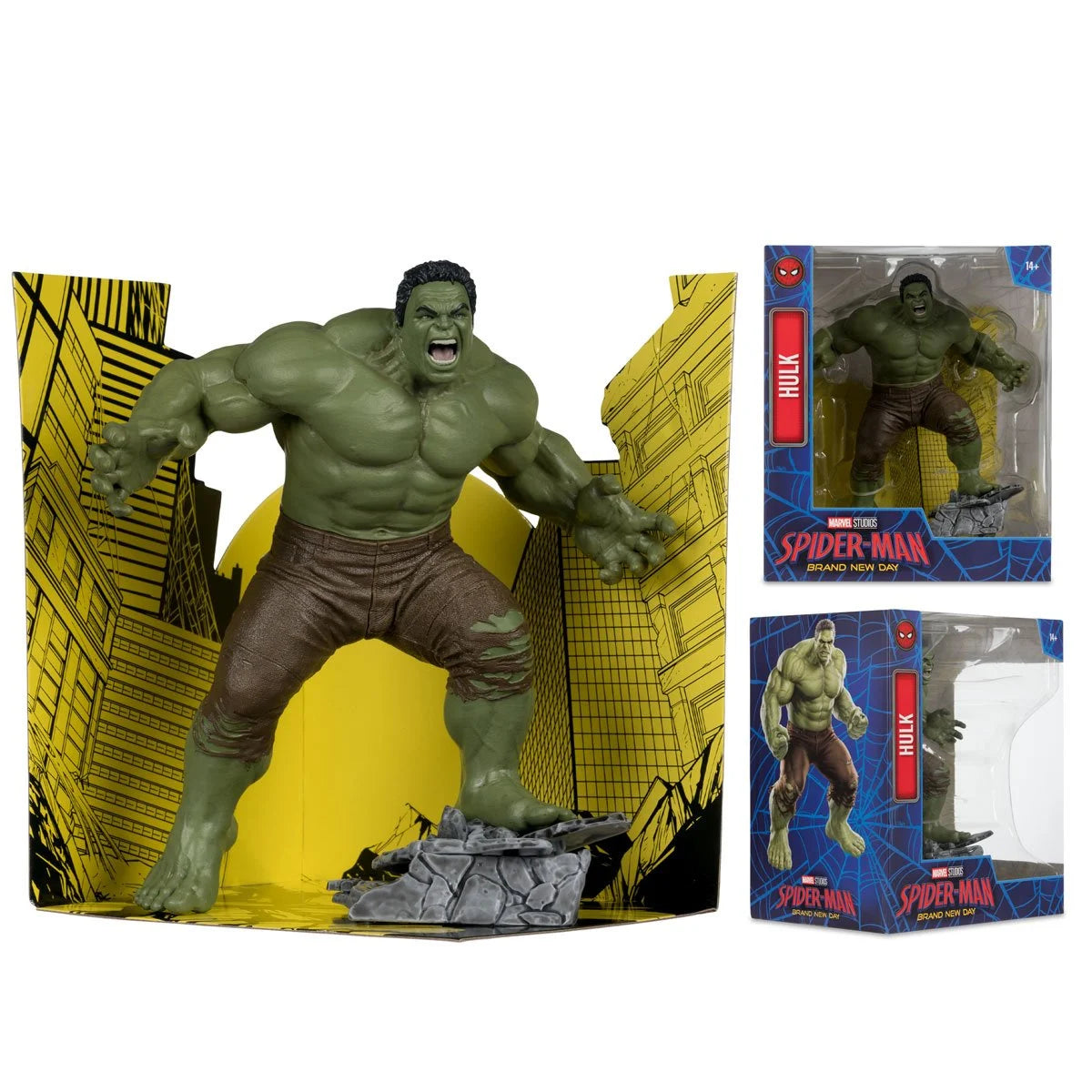 McFarlane - Spider-Man: Brand New Day - Hulk 1:10 Scale Posed Figure with Scene