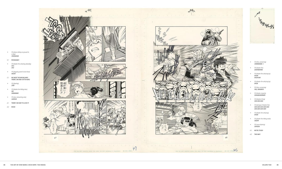 The Art of Star Wars: A New Hope - The Manga Volume 1 & Volume 2 Set -  English Edition - Hisao Tamaki
