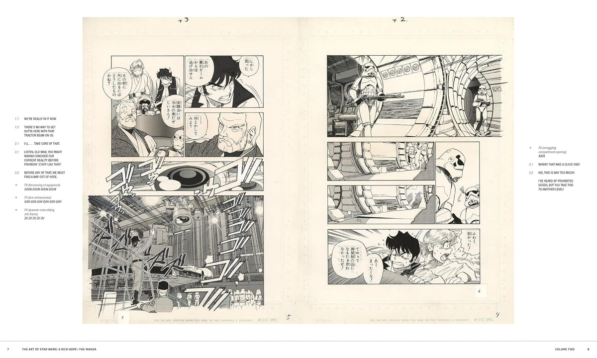 The Art of Star Wars: A New Hope - The Manga Volume 1 & Volume 2 Set -  English Edition - Hisao Tamaki