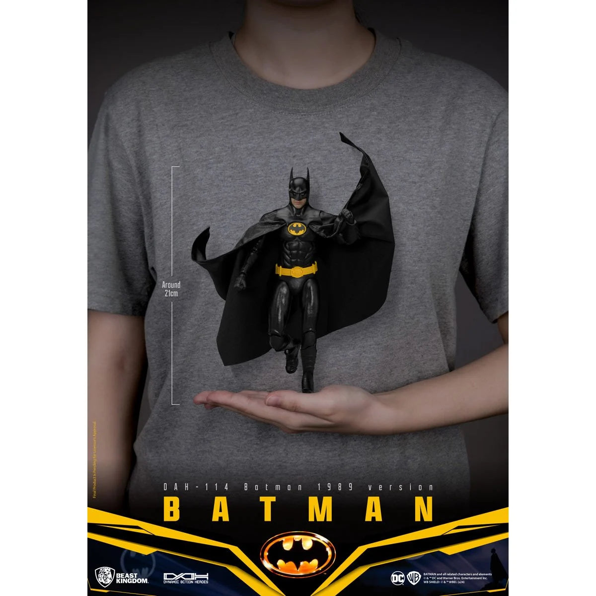 Batman - Batman 1989 - Beast Kingdom - DAH-114 Dynamic 8-Ction Heroes