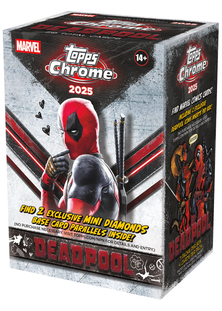 2025 Topps Deadpool Chrome Value Box